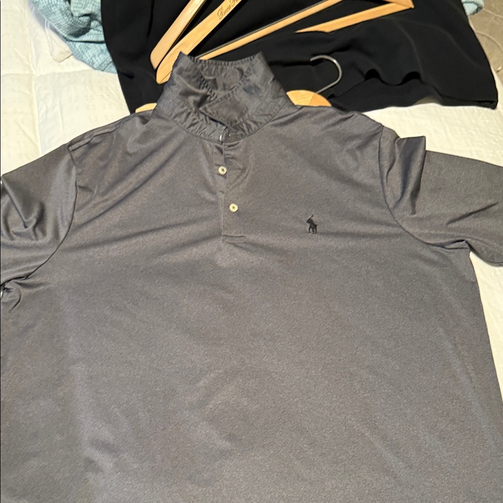 Polo Ralph Lauren Charcoal Polo Shirt